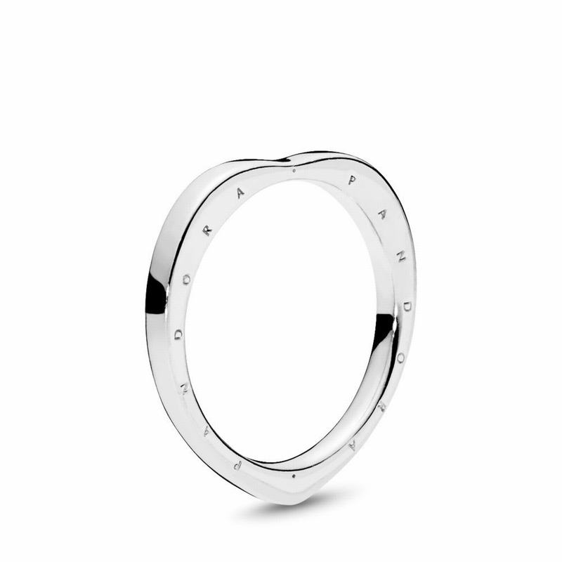 Pandora Signature Arcs of Love Stackable Ring Outlet NZ, Sterling Silver (719623-JAV)